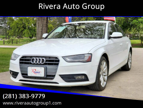 2013 Audi A4 for sale at Rivera Auto Group in Spring TX
