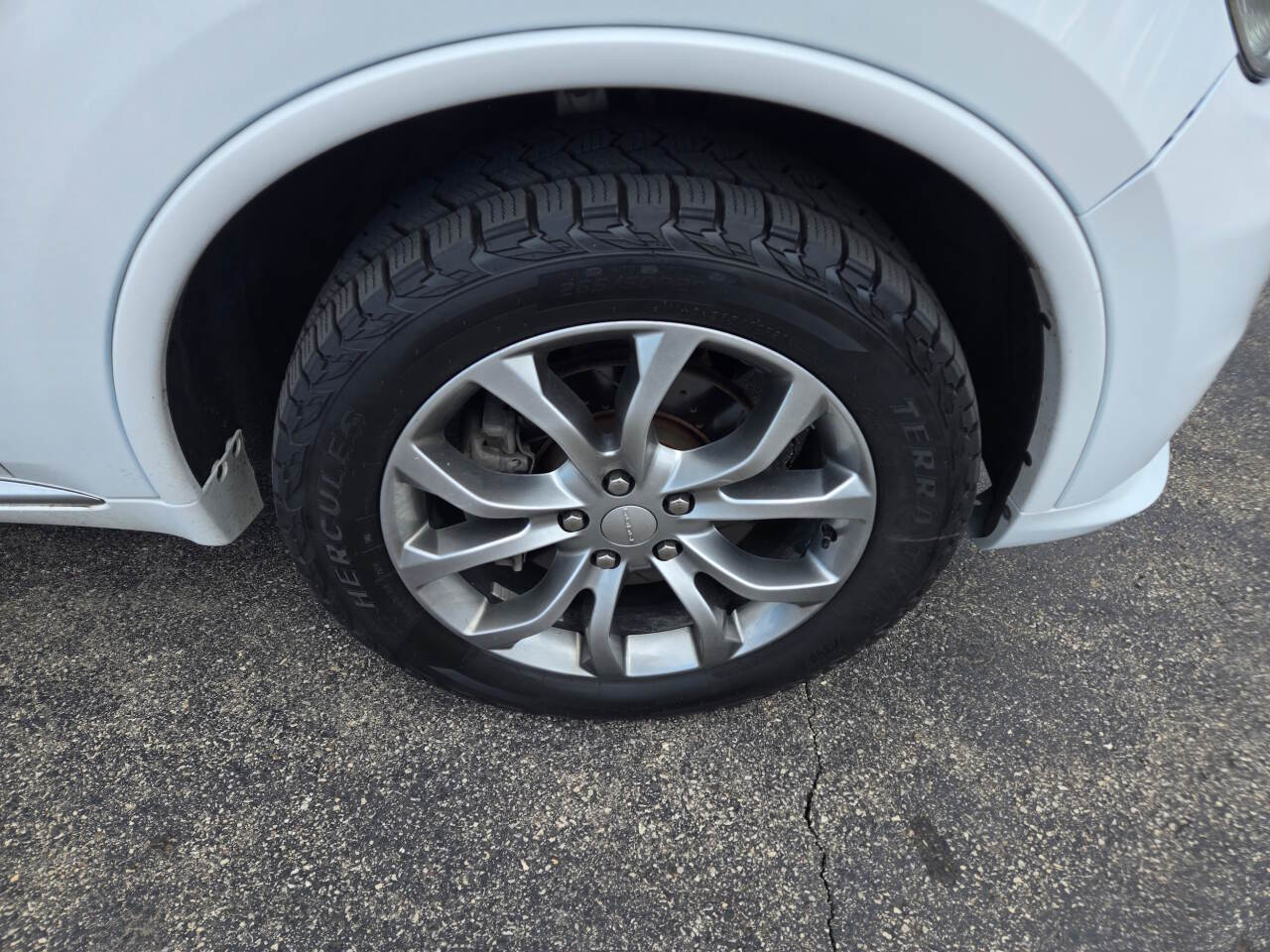 White 2017 Dodge Durango Citadel AWD Citadel 4dr SUV 2