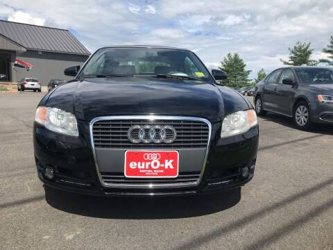 2008 Audi A4 for sale at eurO-K in Benton ME