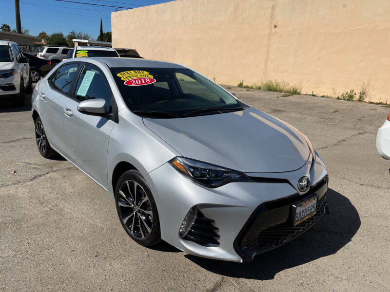 2018 Toyota Corolla for sale at JR'S AUTO SALES in Pacoima CA