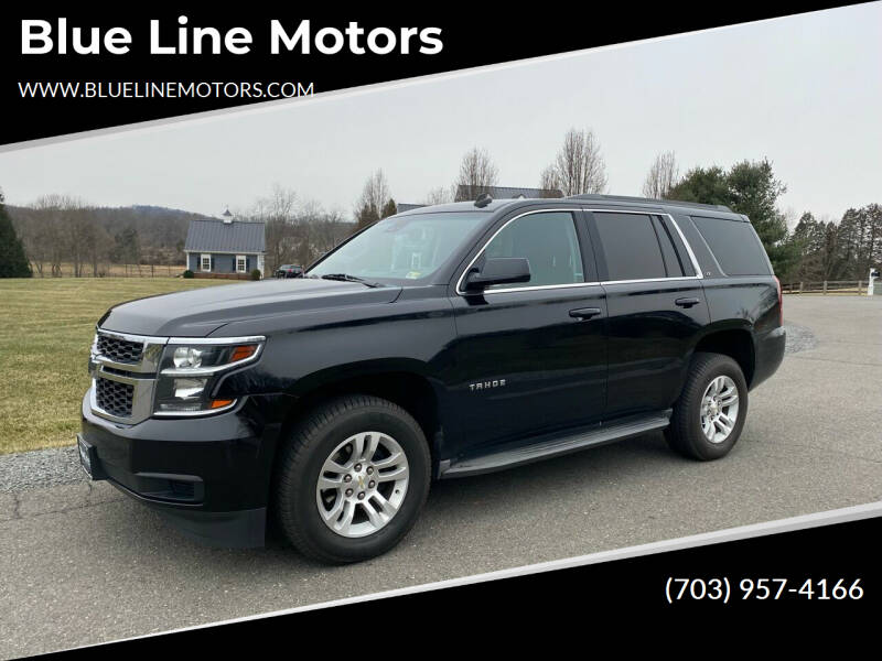 2015 Chevrolet Tahoe for sale at Blue Line Motors in Winchester VA