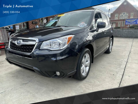 2014 Subaru Forester for sale at Triple J Automotive in Erwin TN