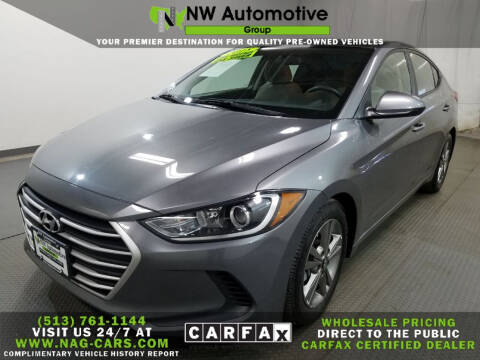 2018 Hyundai Elantra for sale at NW Automotive Group in Cincinnati OH