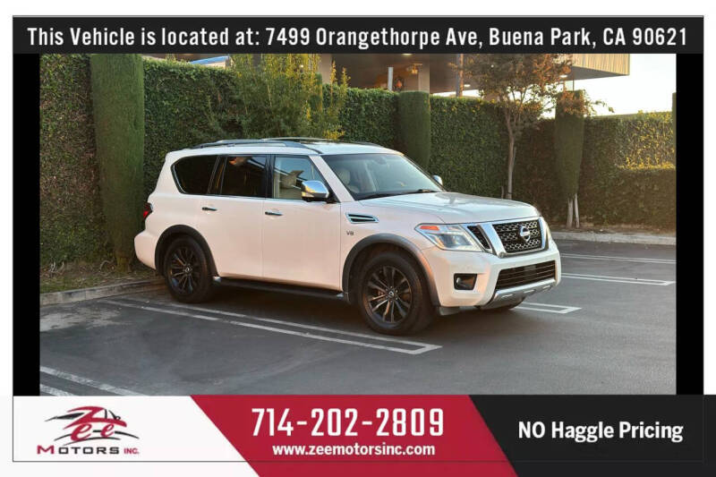 2017 Nissan Armada Platinum