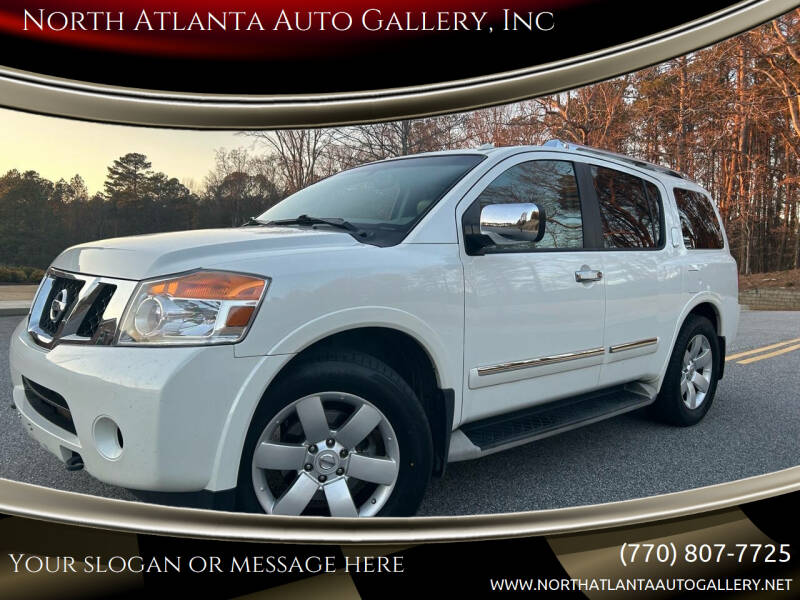 2013 Nissan Armada for sale at North Atlanta Auto Gallery, Inc in Alpharetta GA