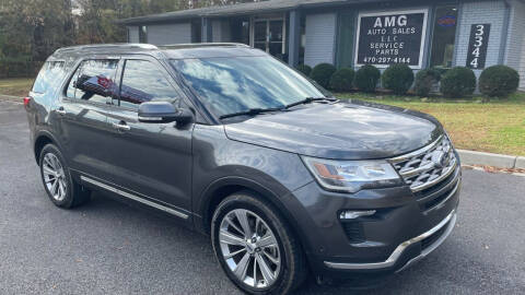 2018 Ford Explorer for sale at AMG Automotive Group in Cumming GA