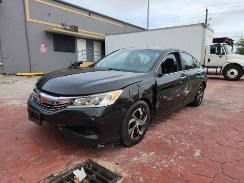 2017 Honda Accord for sale at GG Quality Auto in Hialeah FL