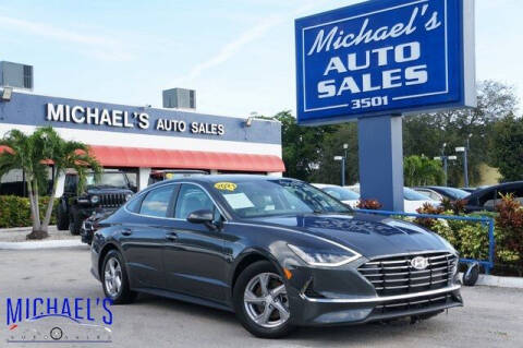 2021 Hyundai Sonata for sale at Michael's Auto Sales Corp in Hollywood FL