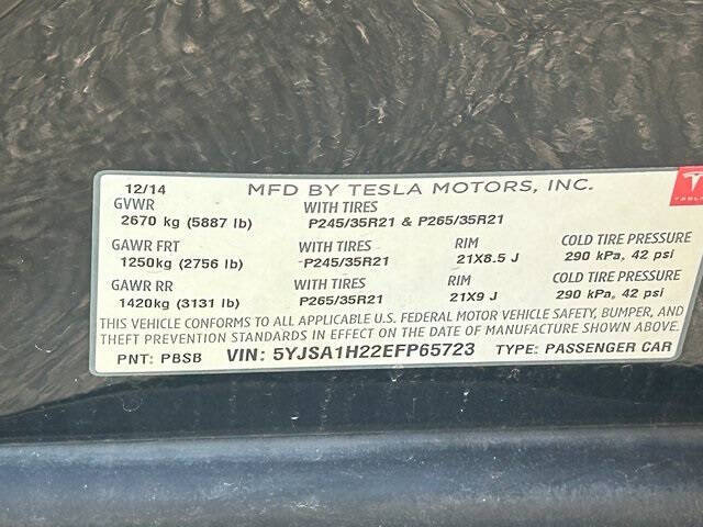 2014 Tesla Model S P85D