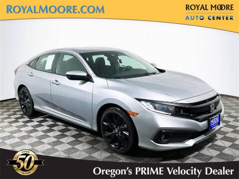 2021 Honda Civic for sale at Royal Moore Custom Finance in Hillsboro OR