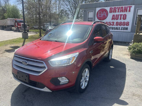 2018 Ford Escape for sale at BRYANT AUTO SALES in Bryant AR