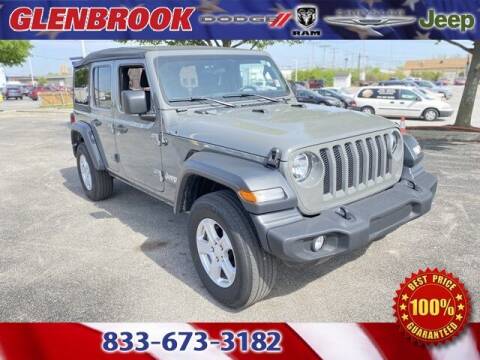2020 Jeep Wrangler Unlimited for sale at Glenbrook Dodge Chrysler Jeep Ram and Fiat in Fort Wayne IN