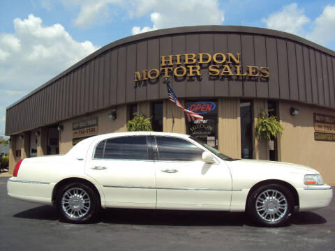 2007 Lincoln Town Car for sale at Hibdon Motor Sales in Clinton Township MI