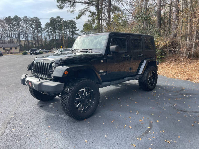 2015 Jeep Wrangler Unlimited for sale at Dorsey Auto Sales in Anderson SC