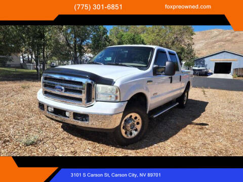2007 Ford F-250 Super Duty for sale at Fox Preowned in Carson City NV