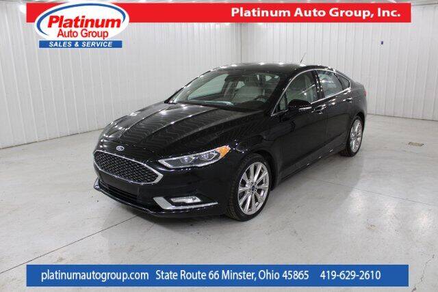2017 Ford Fusion for sale at Platinum Auto Group Inc. in Minster OH