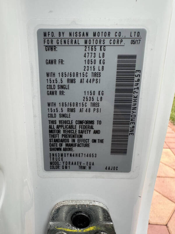 2017 Chevrolet City Express LS