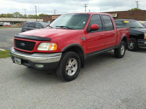 2002 Ford F-150 for sale at RICK'S AUTO SALES in Logansport IN