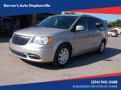 2016 Chrysler Town and Country for sale at Barron's Auto Stephenville in Stephenville TX