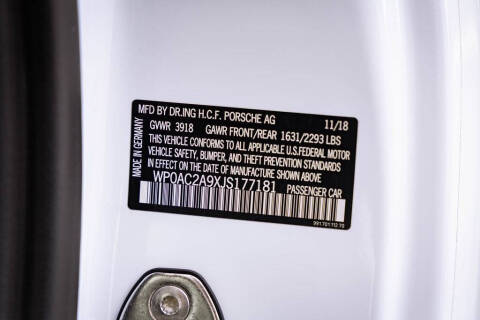 2018 Porsche 911 GT3