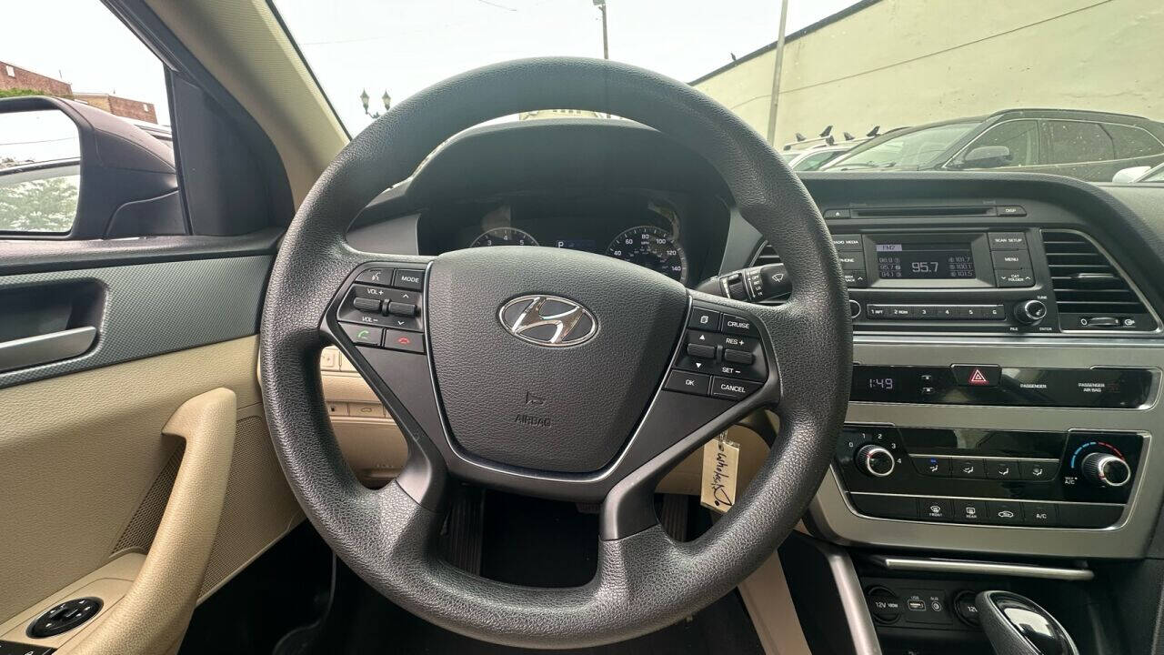 2017 Hyundai SONATA for sale at MBM Group LLC Auto Sales in Kearny, NJ