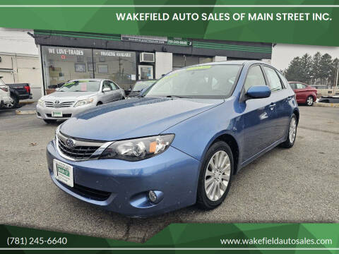 2009 Subaru Impreza for sale at Wakefield Auto Sales of Main Street Inc. in Wakefield MA