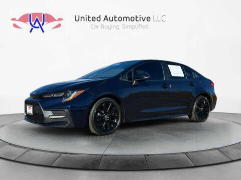 2022 Toyota Corolla for sale at UNITED AUTOMOTIVE in Denver CO