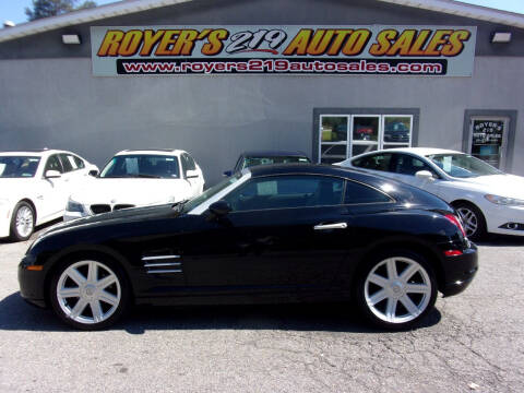 2004 Chrysler Crossfire for sale at ROYERS 219 AUTO SALES in Dubois PA