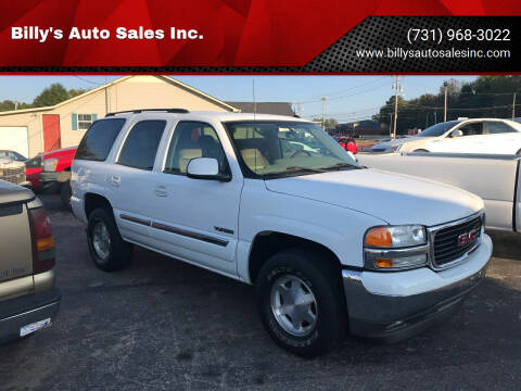 2005 GMC Yukon for sale at Billy's Auto Sales in Lexington TN