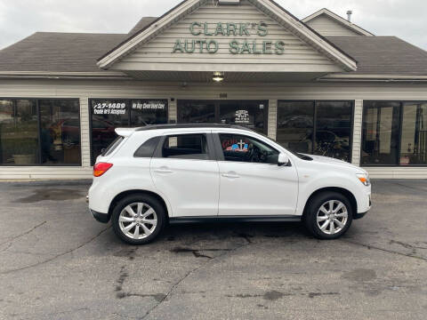 2015 Mitsubishi Outlander Sport for sale at Clarks Auto Sales in Middletown OH