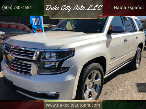 2015 Chevrolet Tahoe for sale at Duke City Auto LLC in Gallup NM