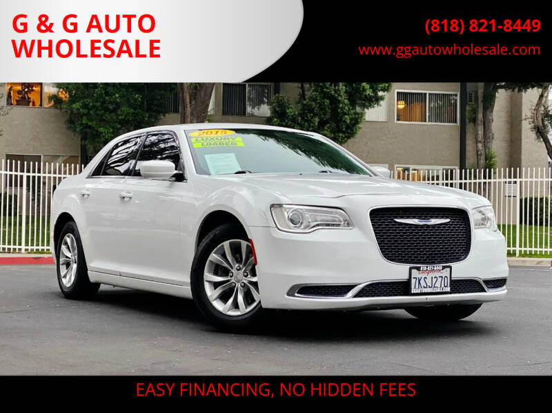 2015 Chrysler 300 for sale at G & G AUTO WHOLESALE in North Hollywood CA