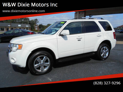 2010 Ford Escape for sale at W&W Dixie Motors Inc in Hickory NC