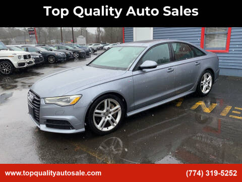 2016 Audi A6 for sale at Top Quality Auto Sales in Westport MA