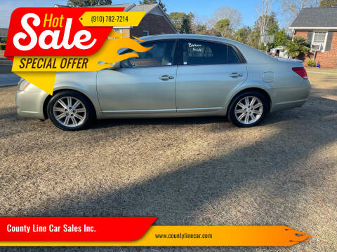 2006 Toyota Avalon for sale at County Line Car Sales Inc. in Delco NC