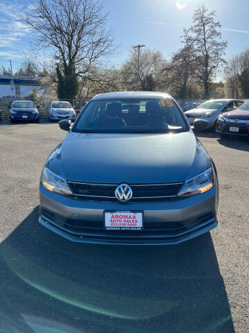 2015 Volkswagen Jetta for sale at Aromax Auto Sales in Tacoma WA