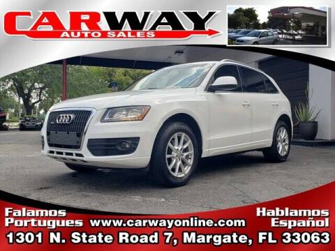 2012 Audi Q5 for sale at CARWAY Auto Sales in Margate FL