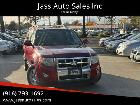 2010 Ford Escape for sale at Jass Auto Sales Inc in Sacramento CA