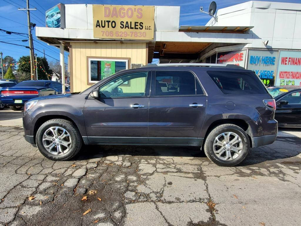 2014 GMC Acadia for sale at DAGO'S AUTO SALES LLC in Dalton, GA