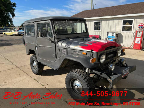 1970 Toyota Land Cruiser for sale at B & B Auto Sales in Brookings SD