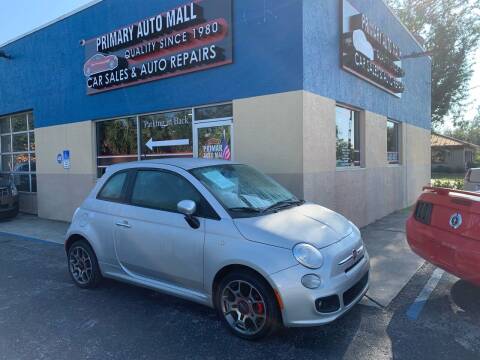 2013 FIAT 500 for sale at Primary Auto Mall in Fort Myers FL