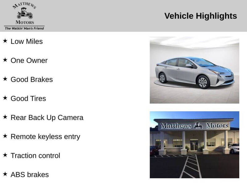 2018 Toyota Prius Two