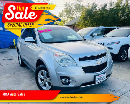 2011 Chevrolet Equinox for sale at M&A Auto Sales in Sacramento CA