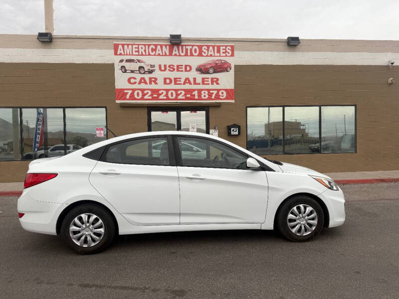 2017 Hyundai Accent for sale at American Auto Sales in Las Vegas NV