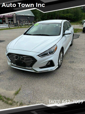 2019 Hyundai Sonata for sale at Auto Town Inc in Brentwood NH