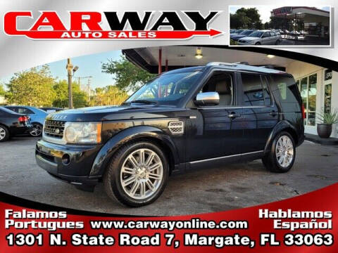 2012 Land Rover LR4 for sale at CARWAY Auto Sales in Margate FL