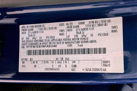 2022 Ford F-150