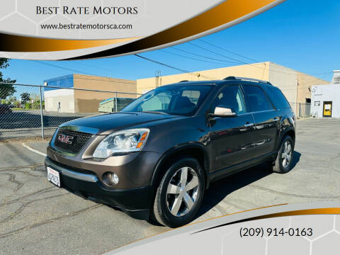 2011 GMC Acadia for sale at Best Rate Motors in Sacramento CA