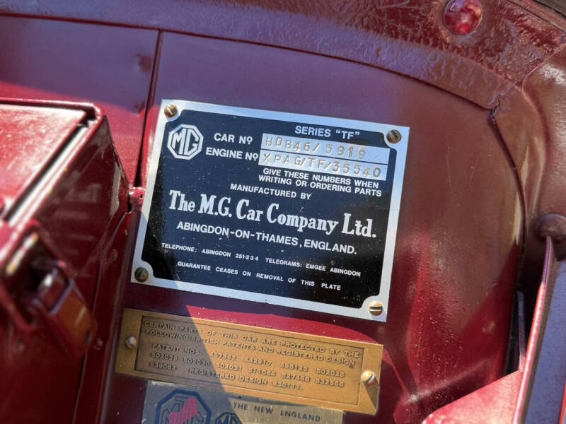 1954 MG TF