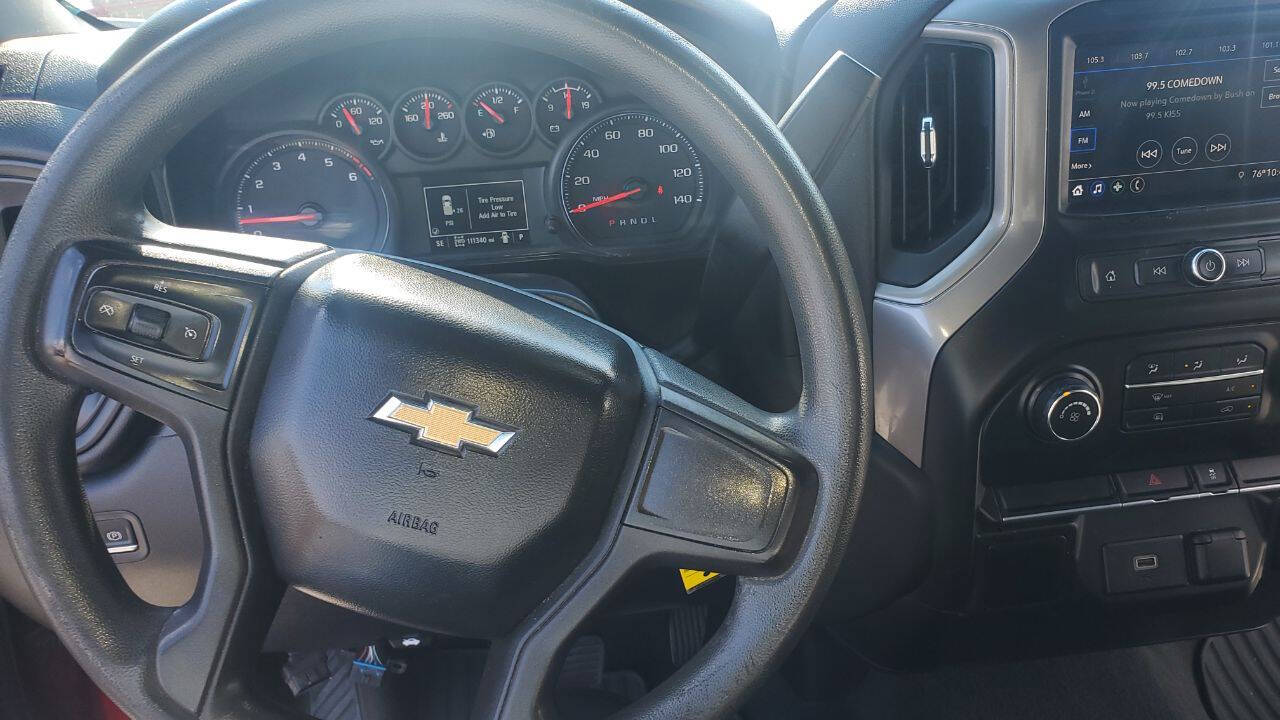 Used Car 2020 Chevrolet Silverado 1500  Custom 4x4 4dr Crew Cab 5.8 Ft. Sb For Sale Under $30,000 In San Antonio, Texas